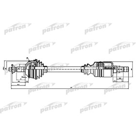 

Полуось Patron PDS0144