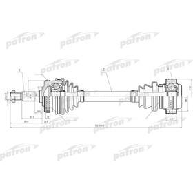 

Полуось Patron PDS0173