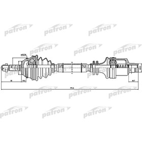 

Полуось Patron PDS0300