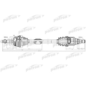 

Полуось Patron PDS0313