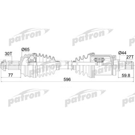 

Полуось Patron PDS0421