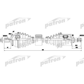 

Полуось Patron PDS0439