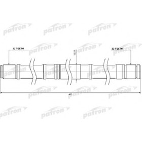 

Вал приводной Patron PDS0447