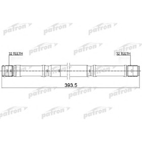 

Вал приводной Patron PDS0448