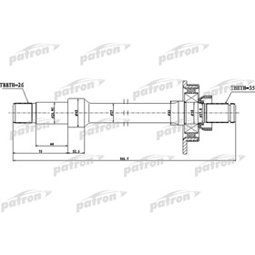 

Вал приводной Patron PDS0537