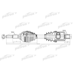 

Полуось Patron PDS1507