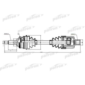 

Полуось Patron PDS2923