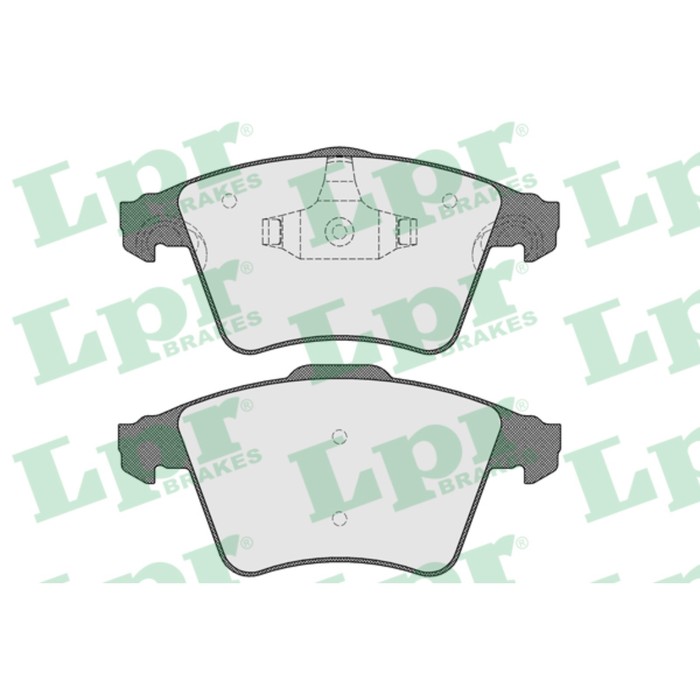 Колодки тормозные дисковые LPR 05P1526