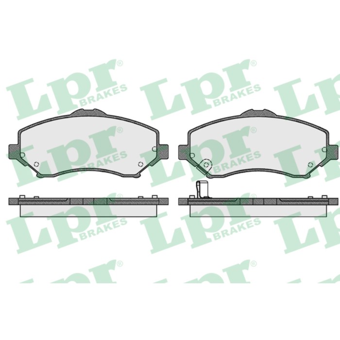 Колодки тормозные дисковые LPR 05P1548