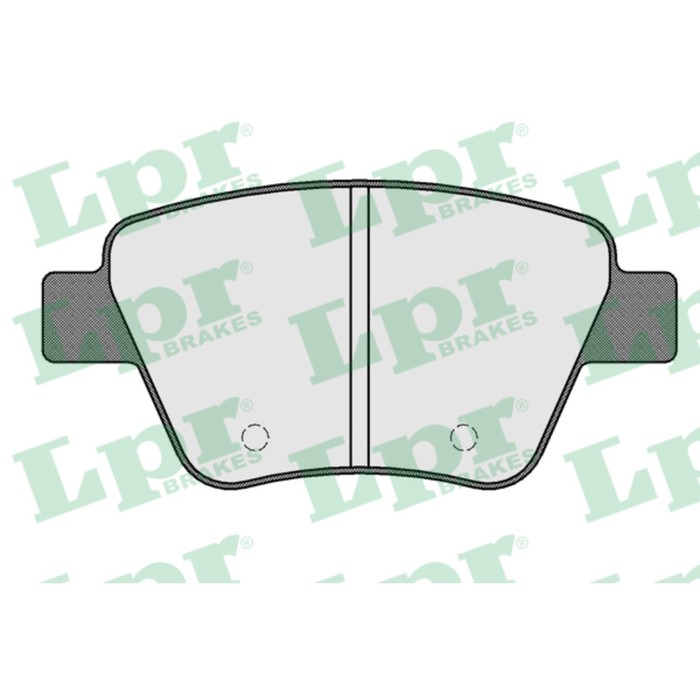 Колодки тормозные дисковые, комплект LPR 05P1608