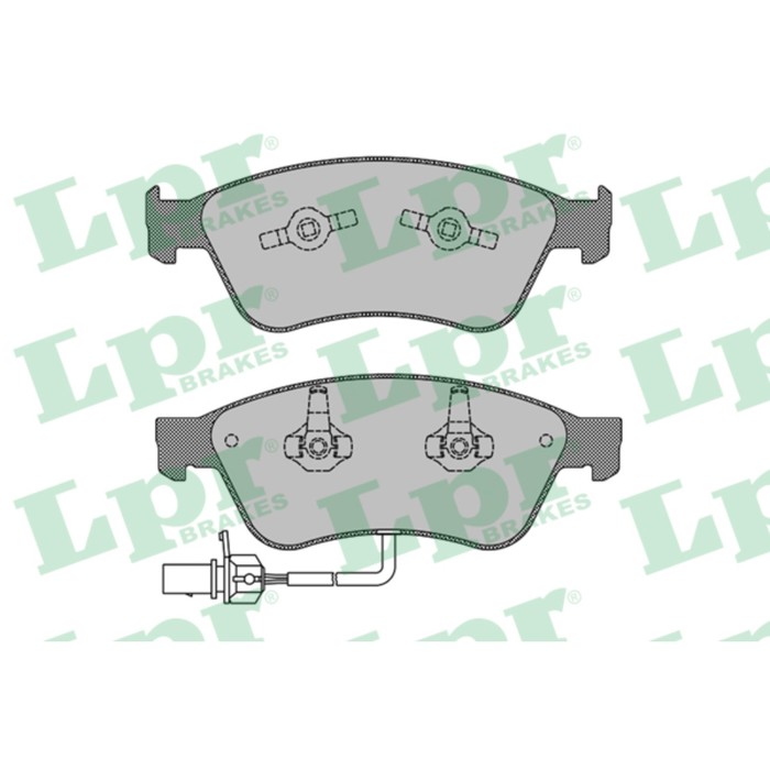 Колодки тормозные дисковые LPR 05P1772