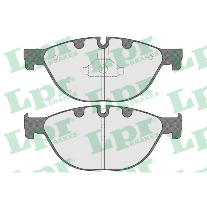 Колодки тормозные дисковые LPR 05P1582