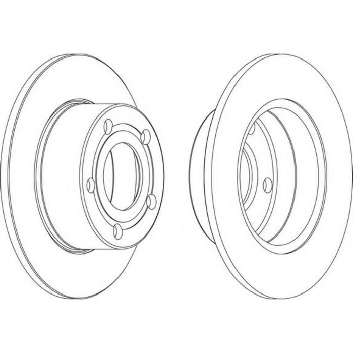 Диск тормозной FERODO DDF321