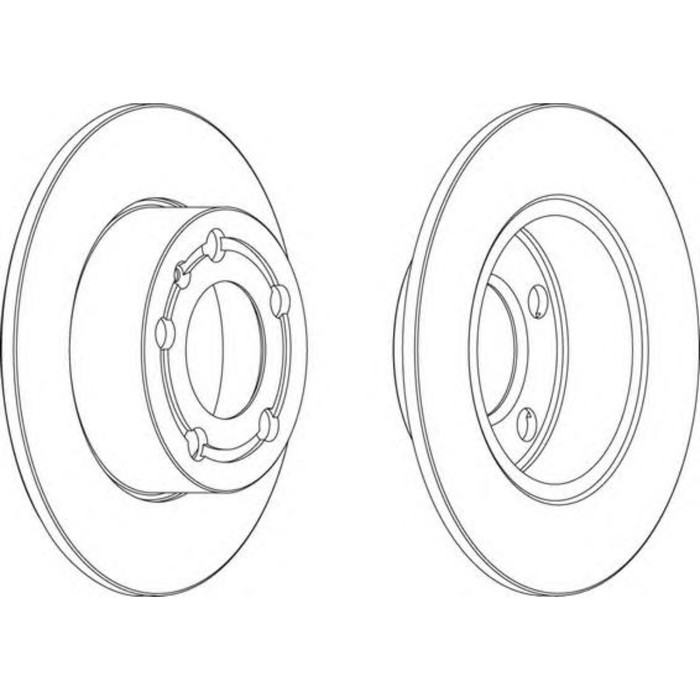 Диск тормозной FERODO DDF929