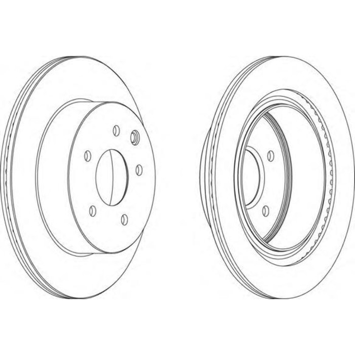 Диск тормозной FERODO DDF1579