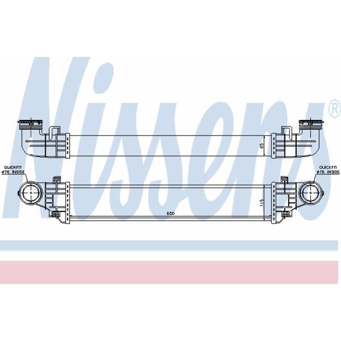 Интеркулер NISSENS 96785