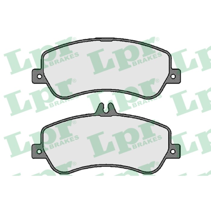 Колодки тормозные дисковые LPR 05P1762