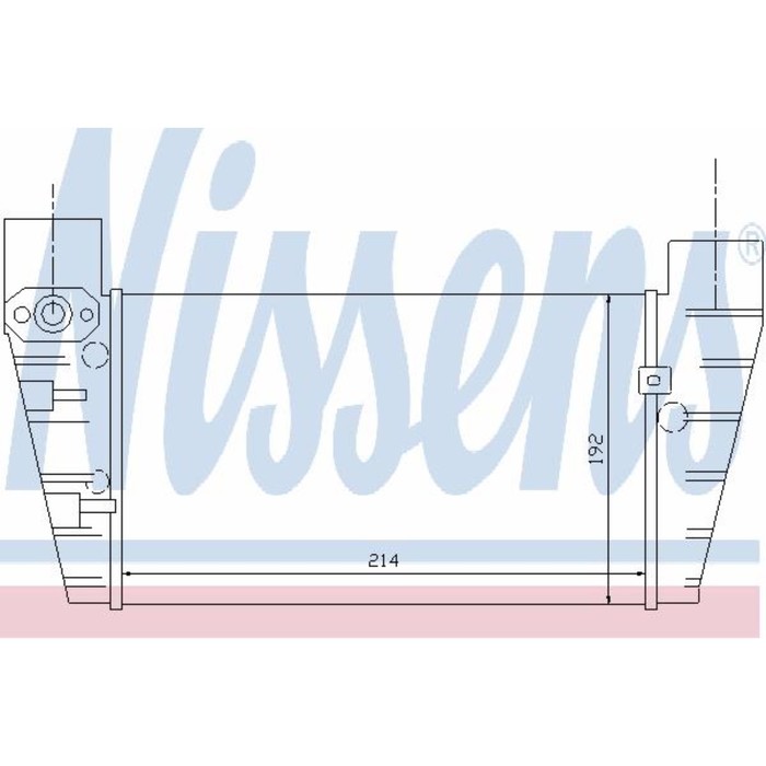 Интеркулер NISSENS 96709