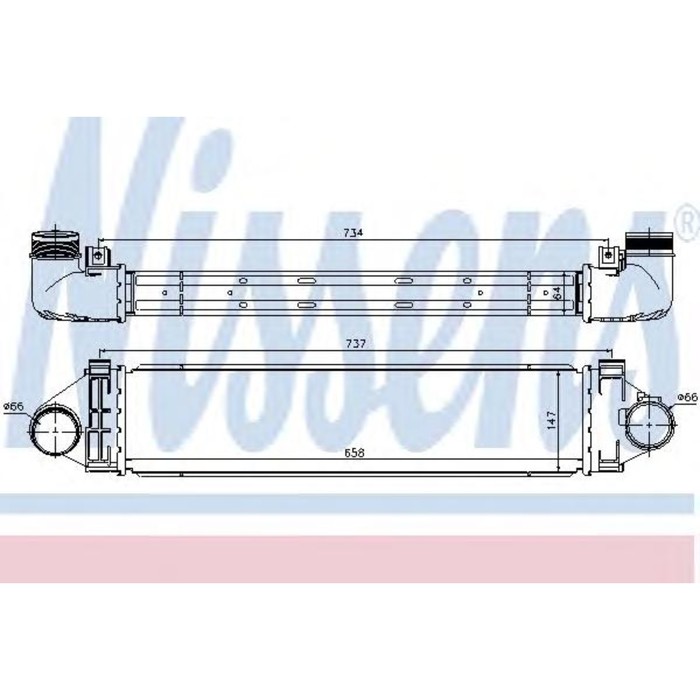 Интеркулер NISSENS 96472