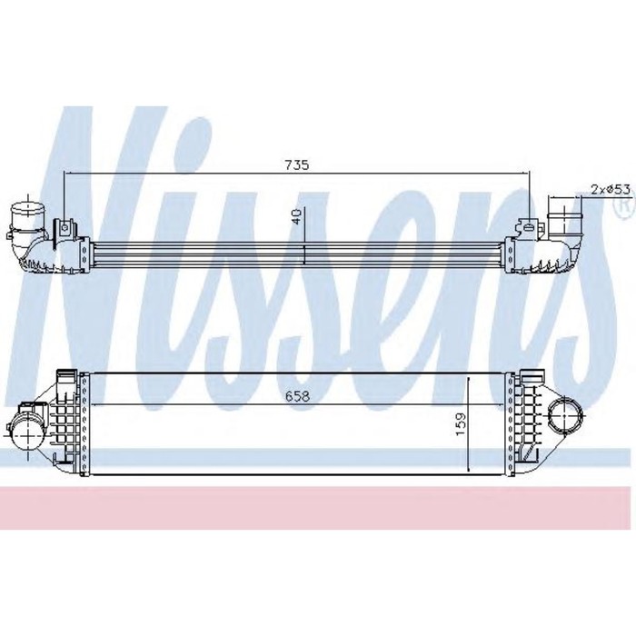 Интеркулер NISSENS 96473