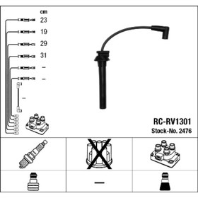 

Провода высоковольтные, комплект NGK RC-RV1301