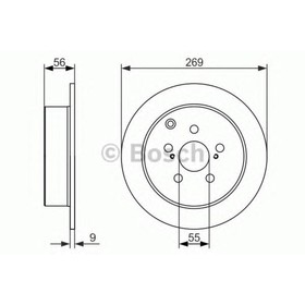 

Диск тормозной Bosch 0986479658