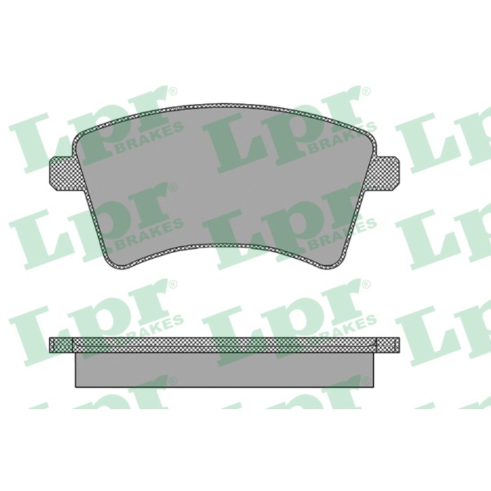Колодки тормозные дисковые, комплект LPR 05P1465