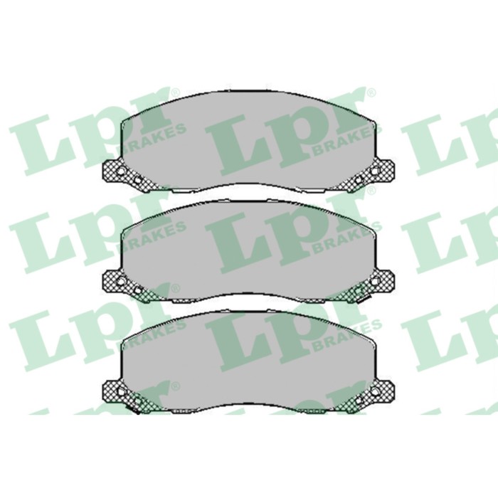 Колодки тормозные дисковые LPR 05P1468