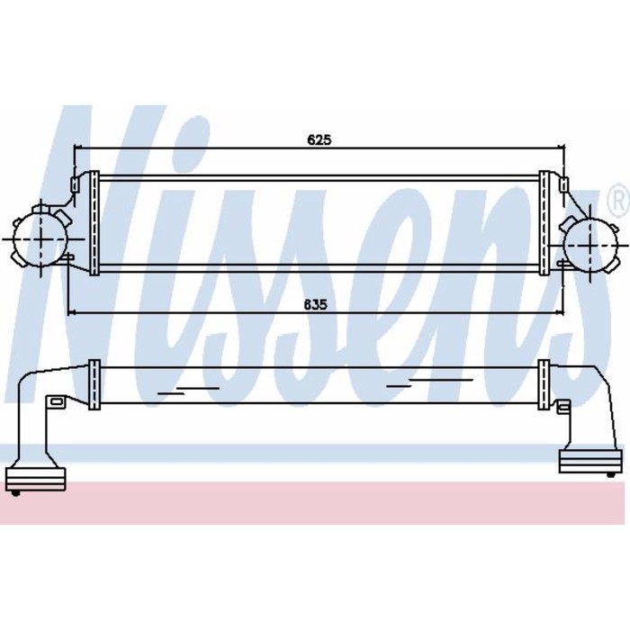Интеркулер NISSENS 96723