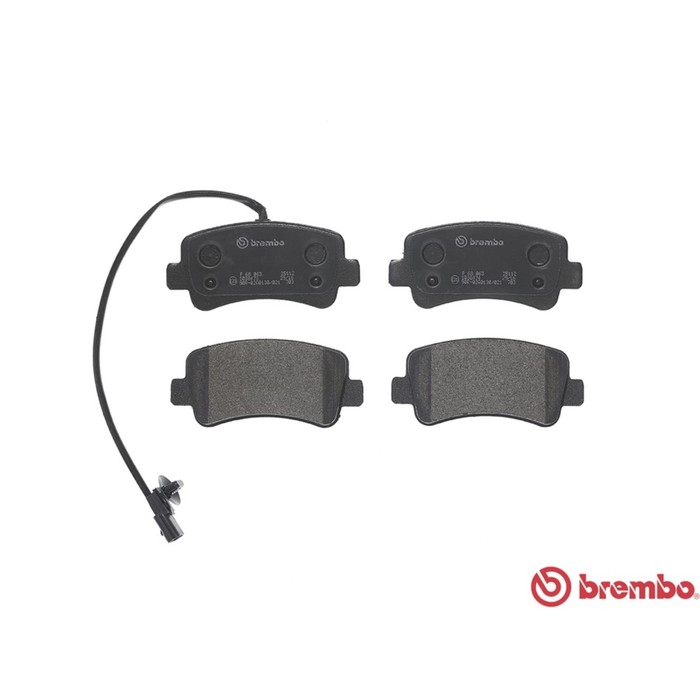 Колодки тормозные Brembo P68063
