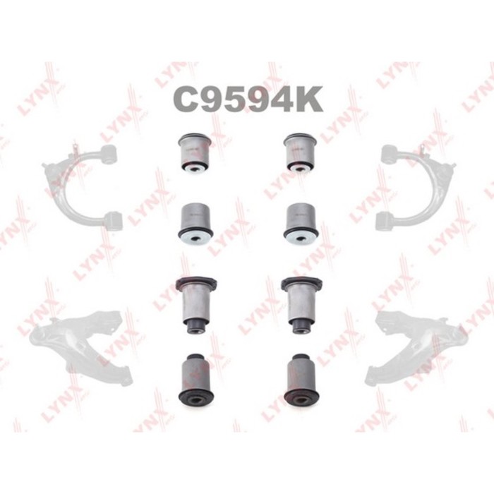 Комплект сайлентблоков LYNX C9594K