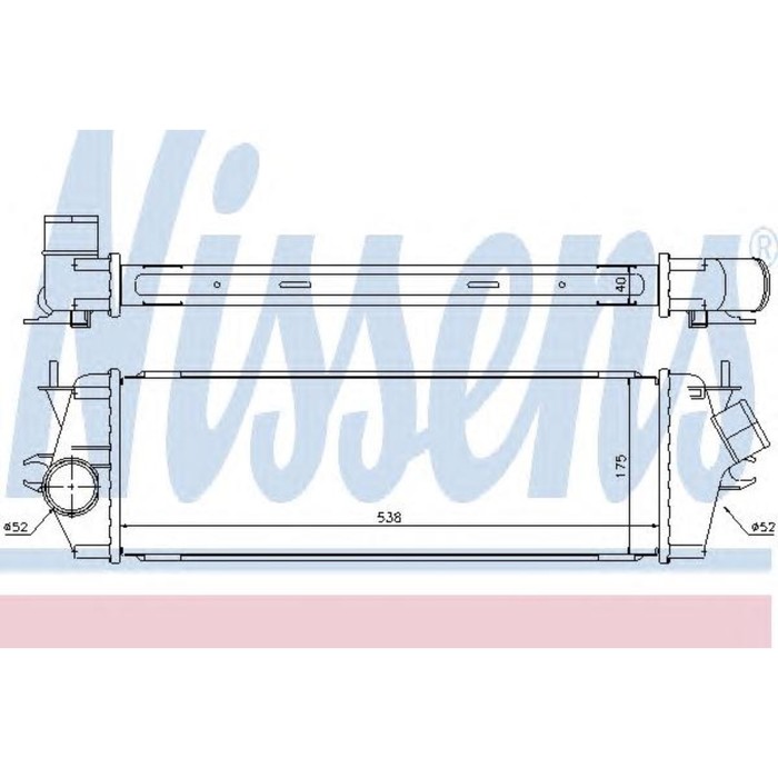 Интеркулер NISSENS 96583