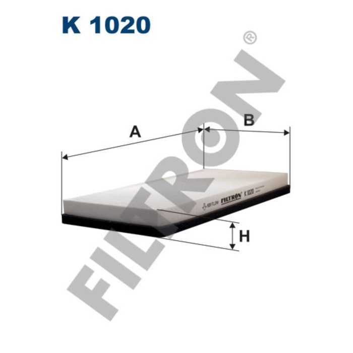 Фильтр салона FILTRON K1020