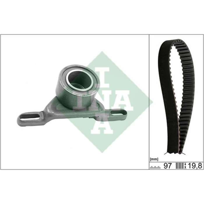 Ремень ГРМ, комплект INA 530001410