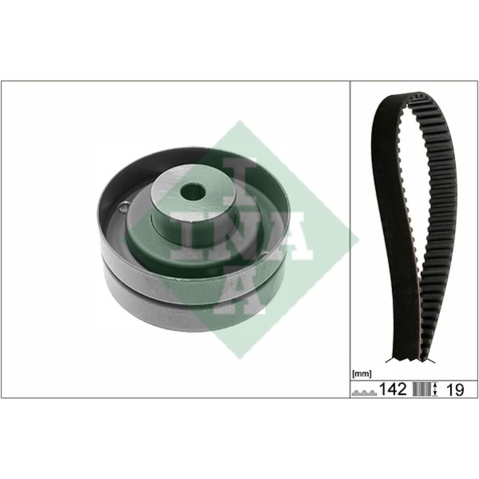 Ремень ГРМ, комплект INA 530015610