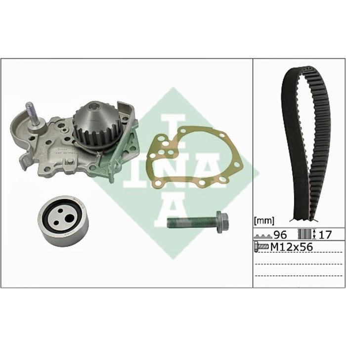 Ремень ГРМ, комплект INA 530019131