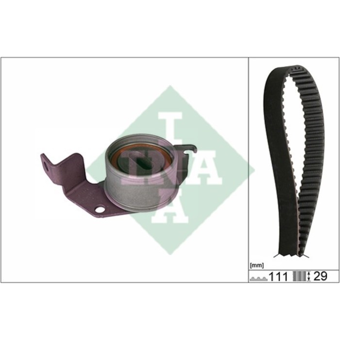 Ремень ГРМ, комплект INA 530030210