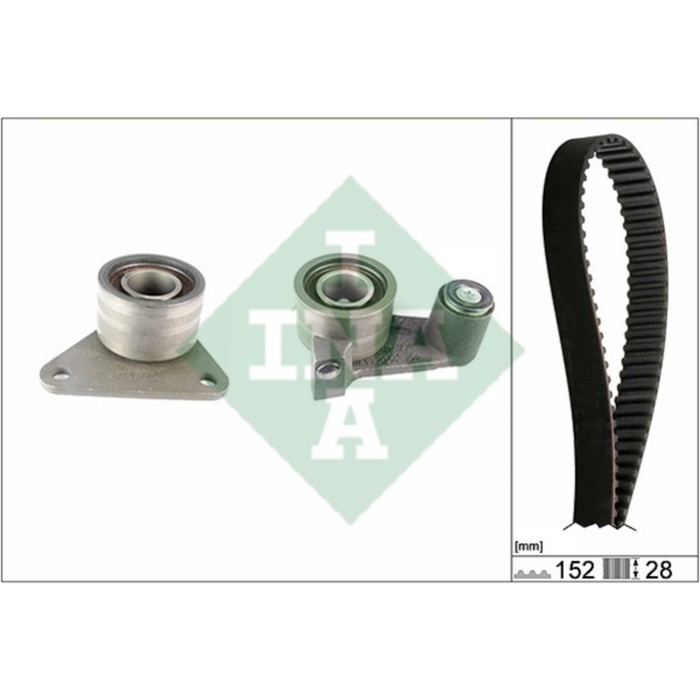 Ремень ГРМ, комплект INA 530034910