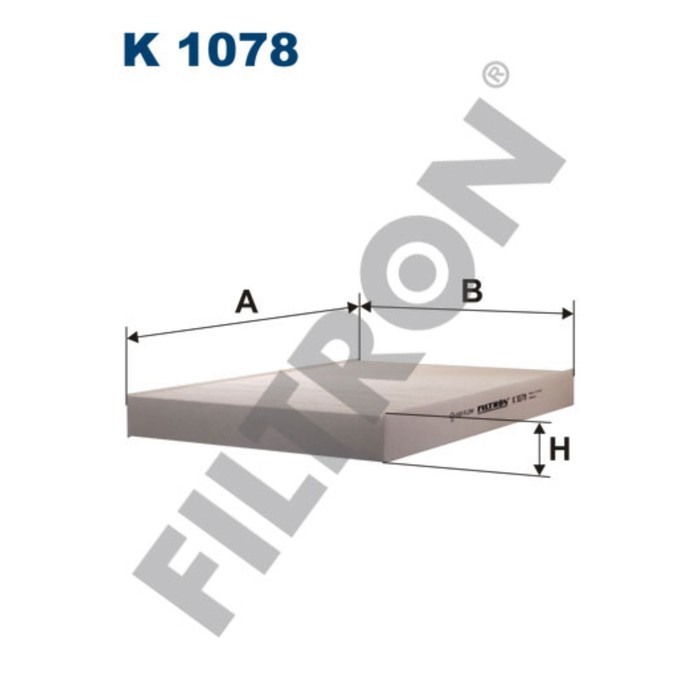 Фильтр салона FILTRON K1078