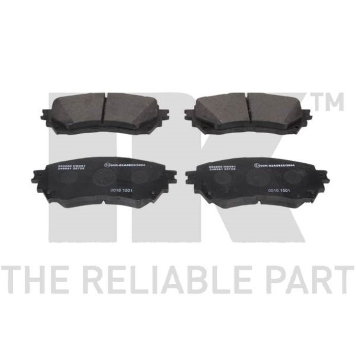 Колодки тормозные дисковые NK 223260