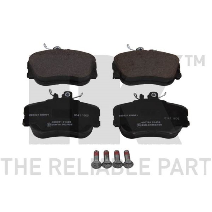 Колодки тормозные дисковые NK 223321