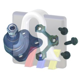 

Опора шаровая RTS 9300955256