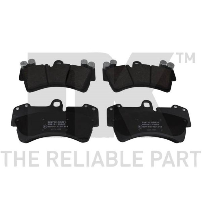 Колодки тормозные дисковые NK 224772