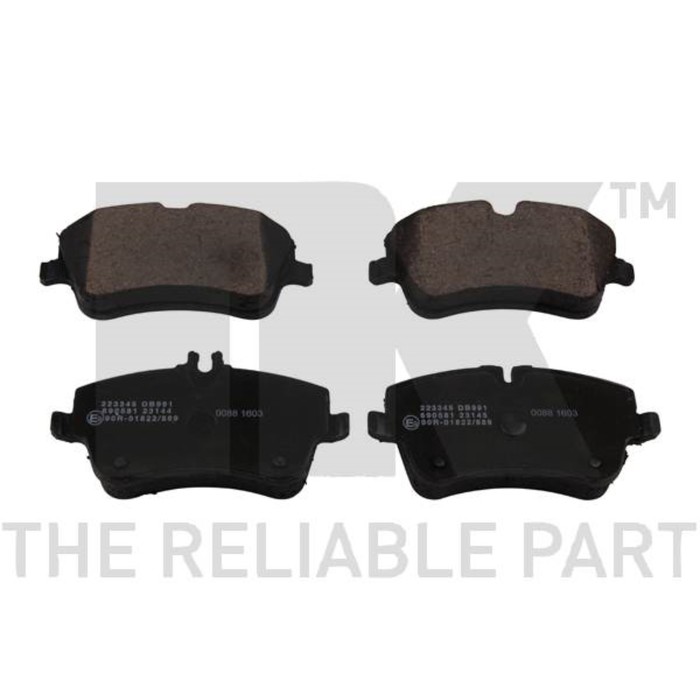 Колодки тормозные дисковые NK 223345