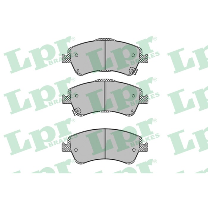 Колодки тормозные дисковые, комплект LPR 05P1313