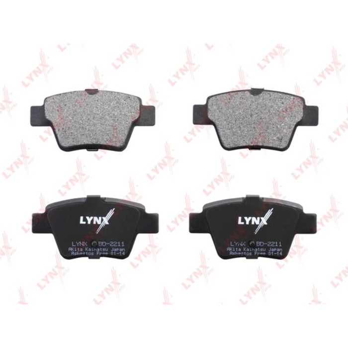 Колодки тормозные LYNX BD-2211