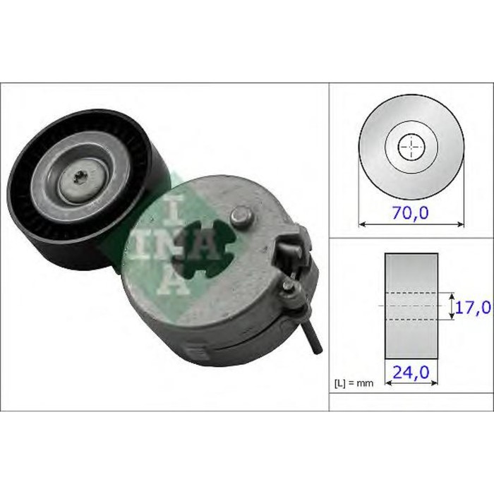 Ролик приводного ремня INA 534033310