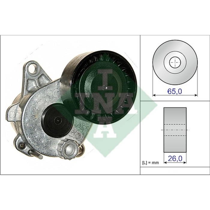Ролик приводного ремня INA 534033610
