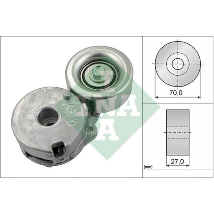 Ролик приводного ремня INA 534044210