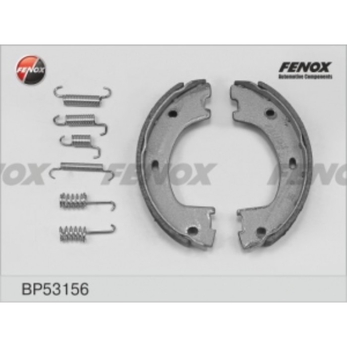 Колодки тормозные Fenox bp53156